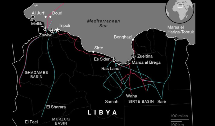利比亚近期开放石油产业 库存增加